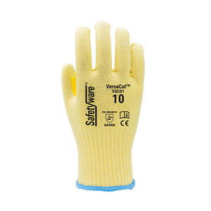 Manga de brazo protectora resistente al corte personalizada con orificio para el pulgar Compatible con pantalla táctil antideslizante anticortada - Product Image 4