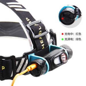 Headlamp Outdoor <b>Led</b> <b>Flashlight</b> Rechargeable Usb Fishing Hiking Camping Light - Product Image 2