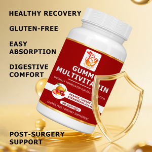 Gummies multivitaminées personnalisées par le fournisseur avec des multivitamines et des minéraux favorisant une récupération saine, stimulant l'énergie, complément alimentaire - Product Image 4