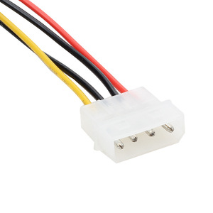 Alimentation pour ordinateur de bureau, adaptateur <span class=keywords><strong>IDE</strong></span> + SATA à 4 broches, câble d'alimentation/données tout-en-un en cuivre pour disque dur 7+15P - Product Image 2