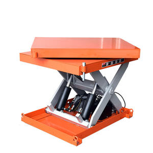 China Good Quality 1ton 2ton Pallet Use Rotary <strong>Lift</strong> <strong>Table</strong> for Sale - Product Image 5