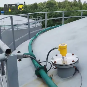 OEM nhà sản xuất RS485 4-20mA liên hệ với loại Diesel bình nhiên liệu 80GHz Tần số cao nặng Radar sông mực nước Transmitter - Product Image 5