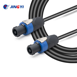 OEM terminal sekrup <span class=keywords><strong>2</strong></span>/4/tiang <span class=keywords><strong>3</strong></span> inti kabel Audio konektor Speakon paduan Aluminium kunci Rhodium berlapis teknologi generasi ketiga - Product Image 1