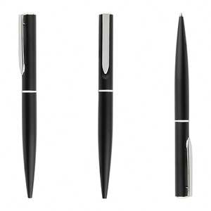 Bolígrafo de Metal Negro con Logotipo Personalizado, Diseño Moderno 2024, Bolígrafos de Lujo para Hombre - Product Image 2