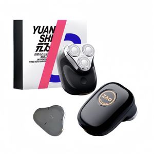 Afeitadora Eléctrica Portátil <span class=keywords><strong>Zao</strong></span>, Serie de Afeitadoras Eléctricas con Triple Cuchilla, Recargable, Resistente al Agua, para Viajes, para Hombres, Marca Skyworth - Product Image 1