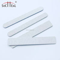 Vente en gros de limes à ongles personnalisées avec logo, carrées, ovales, 80/80, 100/100, lavables, japonaises, coréennes, en sable, zébrées, grises, en poils de Kolinsky, pour salon de manucure