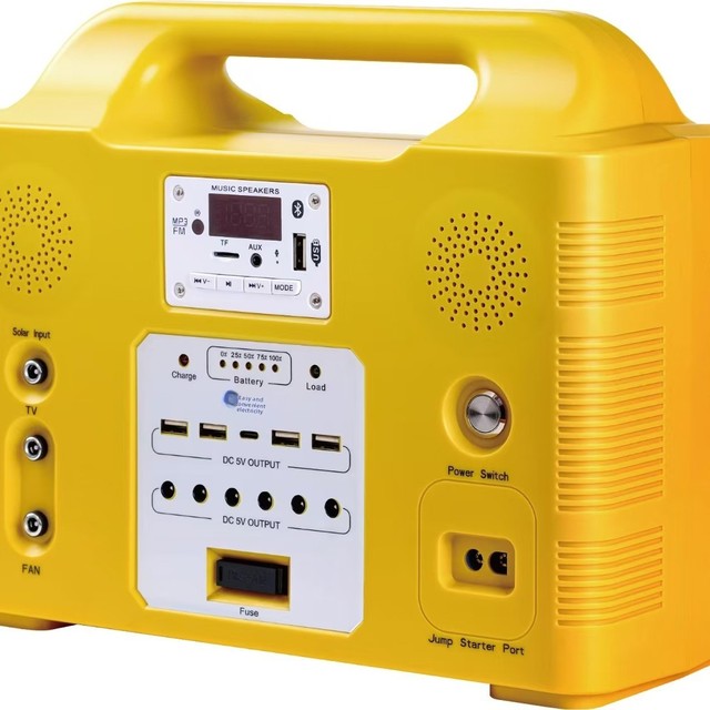 Outdoor Portable Mobile Power Sodium-ion Battery Pure Sine Wave MPPT Phone Charging FM Radio Audio Emergency Car Start