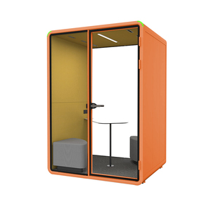 Cabine de réunion insonorisée pour deux personnes, mobile, pour bureaux ouverts - Product Image 2