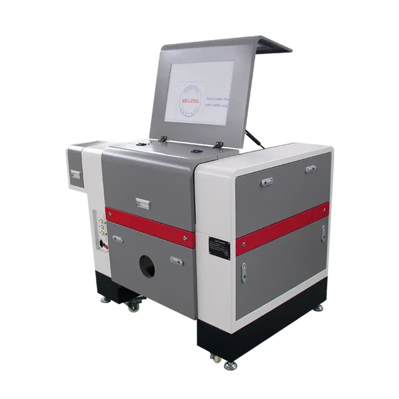 Mesin Pengukir Laser CO2 100W EK-640 Kecil dengan CorelDraw, Kaktus, Perangkat Lunak AutoCAD Yang Didukung
