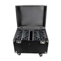 Estuche de Transporte AICPOSE para Equipos de Escenario, Diseño con Divisores Personalizados que Absorben Impactos, Sin Espacios Holgados, para 60 Focos de Escenario