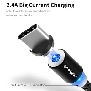 <span class=keywords><strong>C</strong></span>âble de charge magnétique 3 en 1 de forme ronde <span class=keywords><strong>USB</strong></span> <span class=keywords><strong>C</strong></span> avec adaptateur Micro Type <span class=keywords><strong>C</strong></span> 8 broches <span class=keywords><strong>C</strong></span>âble <span class=keywords><strong>USB</strong></span>-<span class=keywords><strong>C</strong></span> pour téléphone portable - Product Image 3