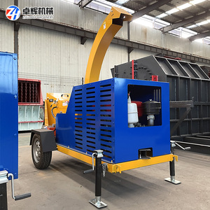 Trituradora Móvil de Materiales de Madera Residuales, Máquina para Triturar Ramas Húmedas y Secas de Jardín - Product Image 4