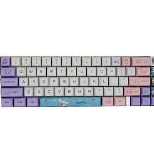 Capuchons de touches Pbt à sublimation thermique, hauteur Xda, pour clavier mécanique universel, personnalisés, à faire soi-même, en anglais - Product Image 5