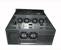 Baie de disque dur SATA/SAS 6G à échange à chaud 20 baies, serveur de stockage 4U, châssis avec facteur de forme ATX, ventilateur horizontal en plastique, en stock