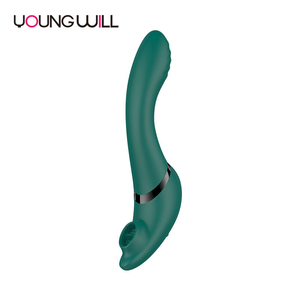 Stimulateur à double extrémité Young Will pour point G et clitoris, 10 modes de vibration, jouets pour adultes imperméables pour femmes, vibrateur - Product Image 2