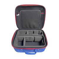 Étui rigide en EVA rouge imperméable et protecteur, idéal pour les voyages, pour Nintendo Switch OLED - Rangement portable pour console et manettes