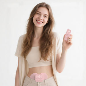 Máquina TENS para Alivio del Dolor de Cuello y Hombros, Alivio del Dolor Menstrual, Control Remoto, Color Rosa, Venta al por Mayor - Product Image 5