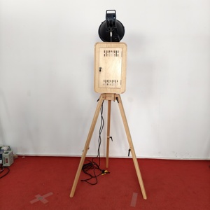 Trépied au design rétro haut de gamme pour iPad 12.9, appareil <span class=keywords><strong>photo</strong></span> reflex numérique, photomaton en bois pour location de fête et entreprise de photographie - Product Image 3