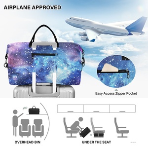 Fashion Customs logo <b>Large</b> Capacity Waterproof Sport Gym Travel <b>Duffel</b> <b>Bag</b> Traveling Wash Set Travel Shoulder <b>Bags</b> - Product Image 5