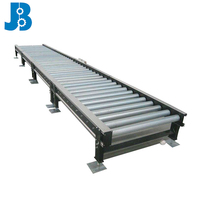 Fournisseur chinois, prix de gros, table de convoyeur à rouleaux portable automatisée à gravité, bande en polyuréthane, hauteur/vitesse réglables