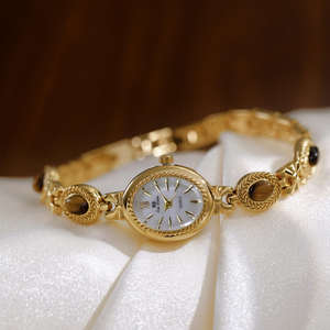 Reloj de Oro para Mujer BS Bee Sister FA1859, Brazalete de Perlas, Movimiento de Cuarzo, Cristal, Varios Estilos Deportivos y Elegantes, Regalo Perfecto - Product Image 6