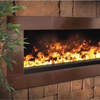 Nouvelle cheminée électrique intelligente à vapeur d'eau 3D avec LED pour la décoration de la maison, flamme simulée intégrée, humidificateur