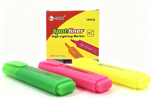 Hot Selling New Fashion Promotion <b>Office</b> Advertising Gift 12 Fluorescent Colors Highlighter Marker Pen, Chisel Tip Highlighter - Product Image 3