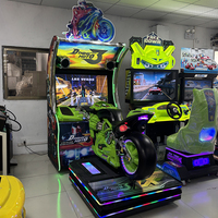 Simulateur de moto de haute qualité à pièces, Superbike 3, borne d'arcade vidéo, 1 simulateur de moto pour la vente en gros