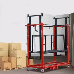 Plataforma de elevación móvil plegable eléctrica, andamio de Control remoto, maquinaria de construcción de automóviles de elevación de escalada - Product Image 1