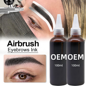 Kit de <span class=keywords><strong>Tinte</strong></span> para Cejas Resistente al Agua, Crema de Tatuaje de Marca Privada, <span class=keywords><strong>Tinte</strong></span> de Henna para Cejas y Pestañas - Product Image 1