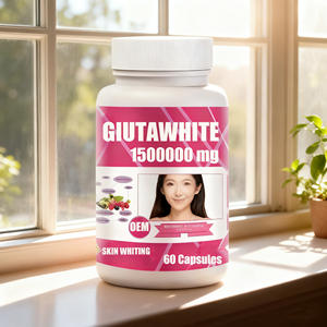 Cápsulas de L-glutatión de etiqueta privada, píldoras para apretar la piel, suplemento antienvejecimiento para blanquear la piel - Product Image 3