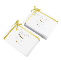 Boîte d'emballage cadeau haut de gamme papier carton impression de cartes de mariage tarjetas de regalo embalagem caixa de presente coffrets cadeaux
