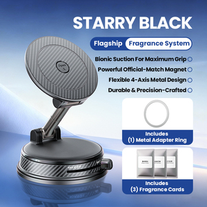 Universal Silicone Suction Cup Scented <strong>BMW</strong> Car Phone Holder Stand 360 Rotation Magnetic Adjustable Height Car <strong>Air</strong> <strong>Fresheners</strong> - Product Image 4