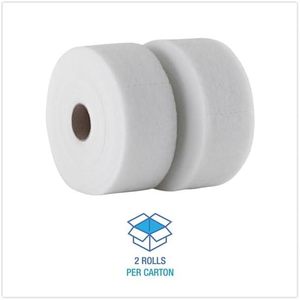 Toallas Desechables para Limpieza de Superficies Boardwalk Trapeze, Blancas, 5'' x 125 pies, 250 Toallas/Rollo, 2 Rollos/Caja - Product Image 1