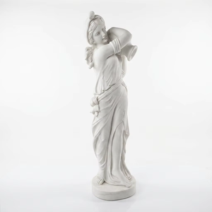 Statua a grandezza naturale della Dea Idronima <span class=keywords><strong>in</strong></span> marmo bianco, fontana scolpita a mano, scultura classica europea <span class=keywords><strong>in</strong></span> <span class=keywords><strong>pietra</strong></span>. - Product Image 1