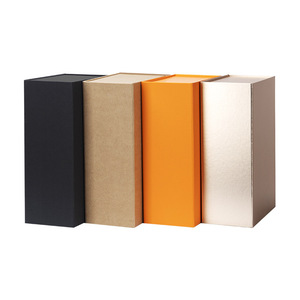 Boîte en carton kraft pliable, écologique, durable, naturelle, avec logo personnalisé, pour l'expédition de nourriture et de vêtements. - Product Image 3
