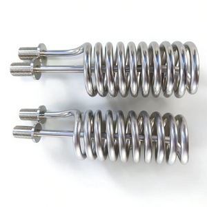 Élément chauffant à immersion en cuivre de type spirale OEM multi-tension pour chauffe-eau 220V/120V, prix compétitif, personnalisable - Product Image 2