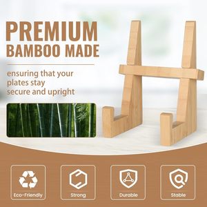 Wooden Recipe Holder Tablet <b>Stand</b> Natural Wood Color Desktop Reading <b>Stand</b> For Cookbook Photo Display - Product Image 3