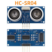 HC-SR04 Sensor pengukur jarak ultrasonik, modul pengukur jarak/tegangan lebar 3.3V 5V