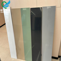 Feuille de coextrusion PVC Oufei grise à 3 couches, épaisseur 18 mm, service de découpe, construction colorée pour armoires