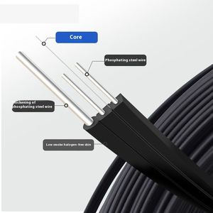 Cordon de raccordement HJ-Fiber HJ-1B SC, produit fini, câble à <span class=keywords><strong>fibre</strong></span> <span class=keywords><strong>optique</strong></span> 1 cœur <span class=keywords><strong>pour</strong></span> usage domestique, extension réseau pré-encollée - Product Image 5