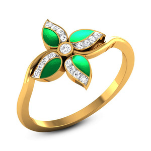 Anillo de Resina con Flores para Mujer, Estilo Minimalista y Fresco, Accesorio de Moda para Fiestas, Regalo - Product Image 3