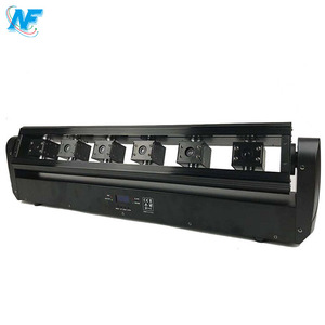 6-Đầu Di Chuyển <span class=keywords><strong>Laser</strong></span> Thanh Ánh Sáng Diode <span class=keywords><strong>500MW</strong></span> Chiếu Với DMX & Dmx512 Điều Khiển Màu Xanh/Đỏ/Màu Xanh Lá Cây Hiệu Ứng Chùm Cho DJ Sắt Cơ Thể - Product Image 4
