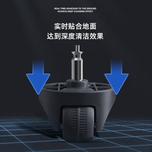 Roues omnidirectionnelles Narwal J4 J5 pour aspirateur robot, silencieuses, lisses, antidérapantes, résistantes à l'usure, pour usage domestique - Product Image 3