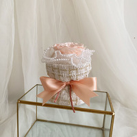 Vente en gros de fleurs conservées couleur personnalisée stabilisée roses éternelles immortelles conservées mini bouquet en boîte pour cadeau de fête des mères