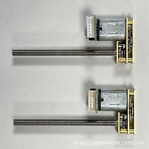 มอเตอร์เกียร์ Gm24 N20 ขนาด 42 มม. แบบยึดหน้าแปลน พร้อมเอนโค้ดเดอร์และแกนสกรูตะกั่ว สำหรับใช้งานในอุตสาหกรรม - Product Image 2