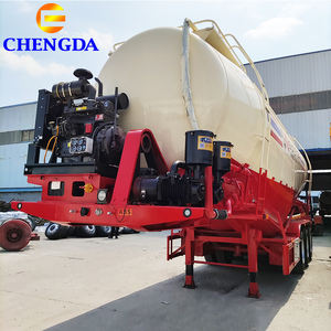 Semi-remorque citerne à ciment en forme de V à 3 essieux, 35/38/40 m³, pour ciment en vrac, poudre et farine - Product Image 3