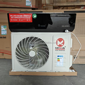 Aires Acondicionados Ghana Black 9000/12000/18000 BTU de Fábrica, Unidad de CA de Enfriamiento Dual, 220V 50Hz, 70% Ahorro de Energía, OEM, Montaje en Pared - Product Image 6