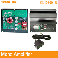 Amplificateur audio de classe D 1CH de haute qualité, carte amplificateur mono pour caisson de basses 12V haute puissance pour voiture