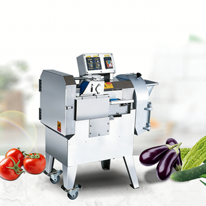 Cortadora de Verduras Multifuncional Eléctrica Comercial, Rebanadora/Picadora de Verduras, Cortadora de Verduras Totalmente Automática para Cantinas - Product Image 5